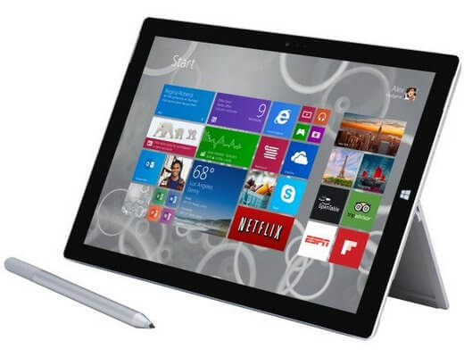 Замена дисплея на планшете Microsoft Surface Pro 3